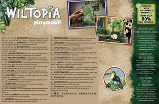 71009 PLAYMOBIL® Wiltopia - Sademetsä yövalolla hinta ja tiedot | LEGOT ja rakennuslelut | hobbyhall.fi