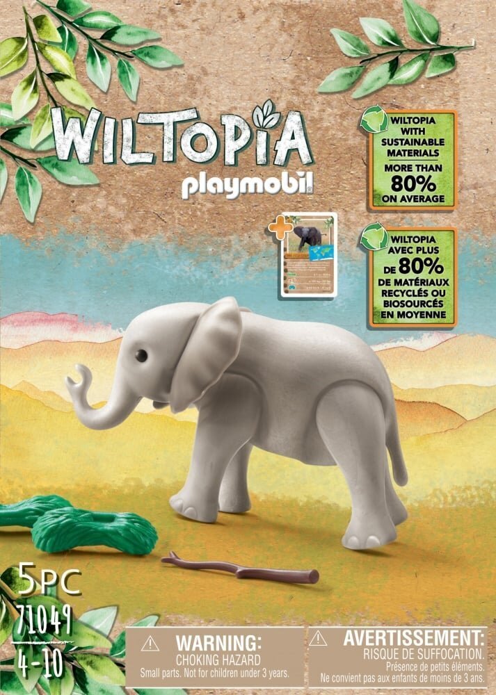 71049 PLAYMOBIL® Wiltopia, norsu hinta ja tiedot | LEGOT ja rakennuslelut | hobbyhall.fi