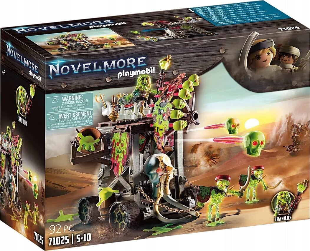 71025 PLAYMOBIL® Novelmore, Hyökkäystorni hinta ja tiedot | LEGOT ja rakennuslelut | hobbyhall.fi