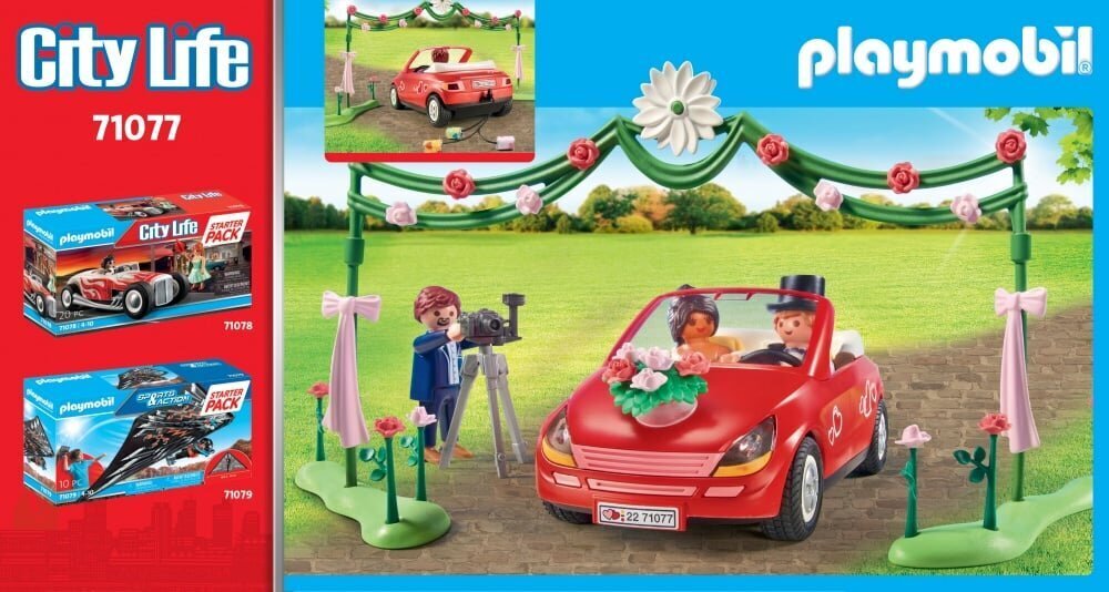 71077 PLAYMOBIL® City Life, Hääpari hinta ja tiedot | LEGOT ja rakennuslelut | hobbyhall.fi