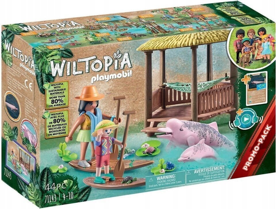 71143 PLAYMOBIL® Wiltopia, Delfiiniretki hinta ja tiedot | LEGOT ja rakennuslelut | hobbyhall.fi