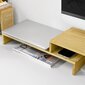 Kannettava tietokonepöytä SoBuy BBF07-N, ruskea hinta ja tiedot | Tietokonepöydät ja työpöydät | hobbyhall.fi