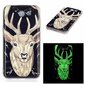Mocco Fashion Case Glow in The Dark Deer - suojakotelo Samsung J730 Galaxy J7 (2017) -puhelimelle hinta ja tiedot | Puhelimen kuoret ja kotelot | hobbyhall.fi