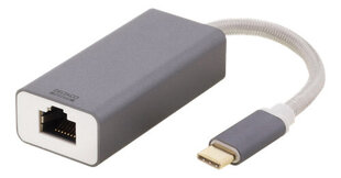 Deltaco USBC-GIGA5, USB-C, RJ45, 0.06 metriä hinta ja tiedot | Deltaco Tietokoneiden lisävarusteet | hobbyhall.fi