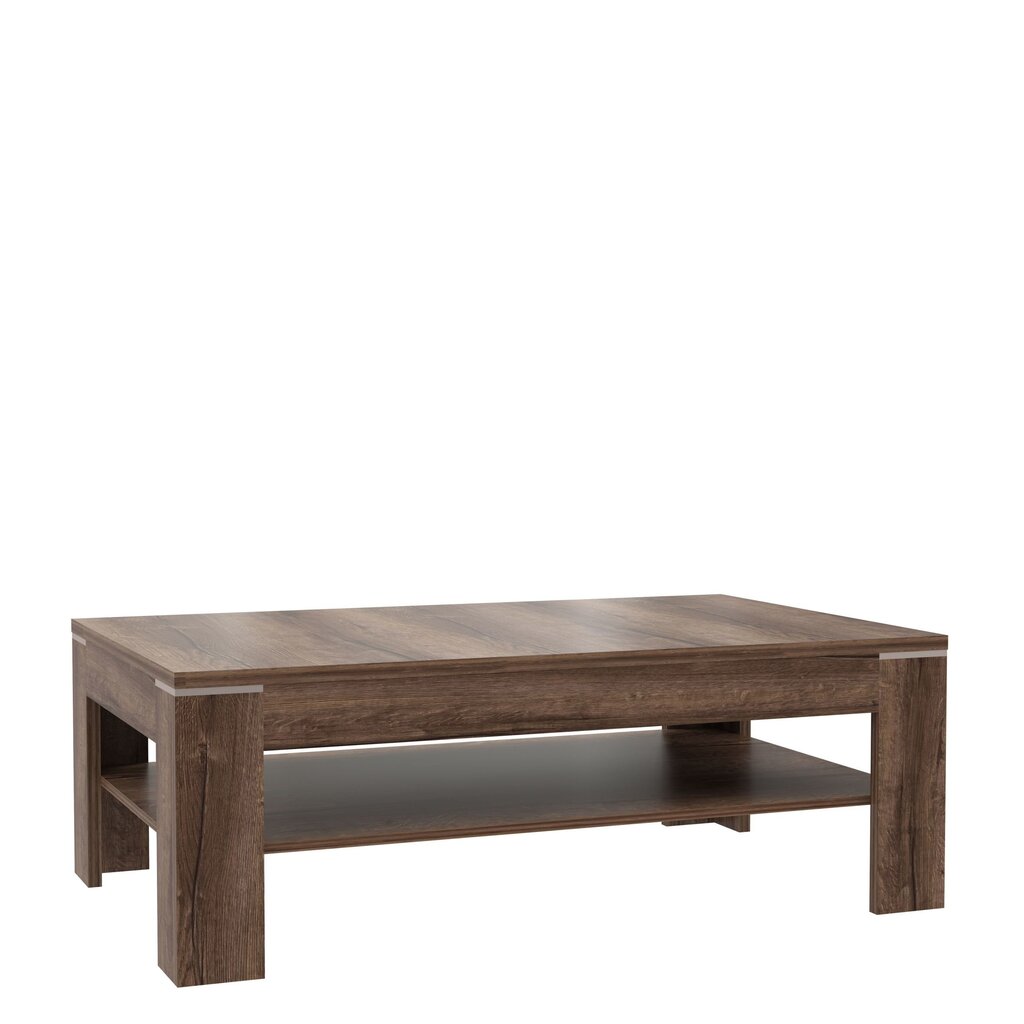 Forte Tokio Svot22-D53, ruskean värinen sohvapöytä hinta ja tiedot | Sohvapöydät | hobbyhall.fi