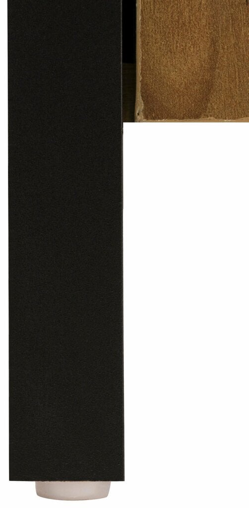 Herm 1D1S. ruskean/mustan kaappi hinta ja tiedot | Kylpyhuonekaapit | hobbyhall.fi