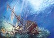 Castorland Sunk Galleon, palapeli 2000 kpl hinta ja tiedot | Palapelit | hobbyhall.fi