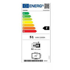 Toshiba TV-SETTI LCD 43"/43UA2D63DG TOSHIBA hinta ja tiedot | Toshiba Kodinkoneet ja kodinelektroniikka | hobbyhall.fi