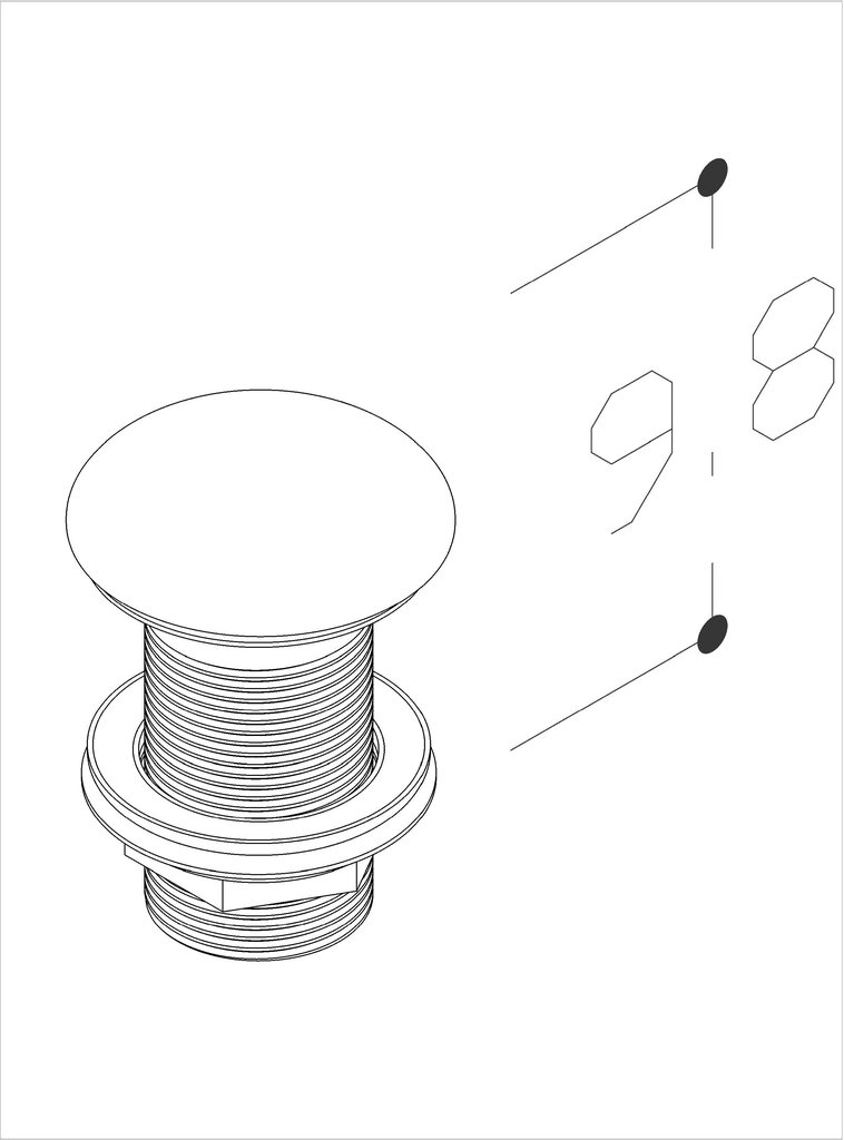 Keraaminen pohjaventtiili ACTOP-GW hinta ja tiedot | Vesilukot | hobbyhall.fi