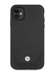 BMHCN61RSWPK BMW Signature Leather Lower Stripe Case -musta puhelinkotelo iPhone 11 Pro -puhelimelle hinta ja tiedot | BMW Puhelimet, älylaitteet ja kamerat | hobbyhall.fi