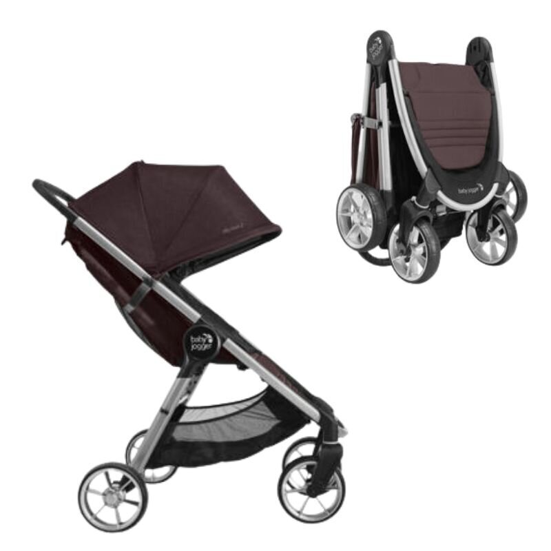 Lastenrattaat Baby Jogger City Mini GT2, Brick Mahogany hinta ja tiedot | Vaunut ja rattaat | hobbyhall.fi