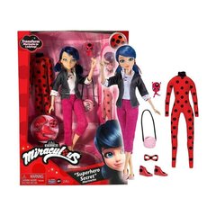 Nukke Marinette Superhero Secret Miraculous hinta ja tiedot | Tyttöjen lelut | hobbyhall.fi