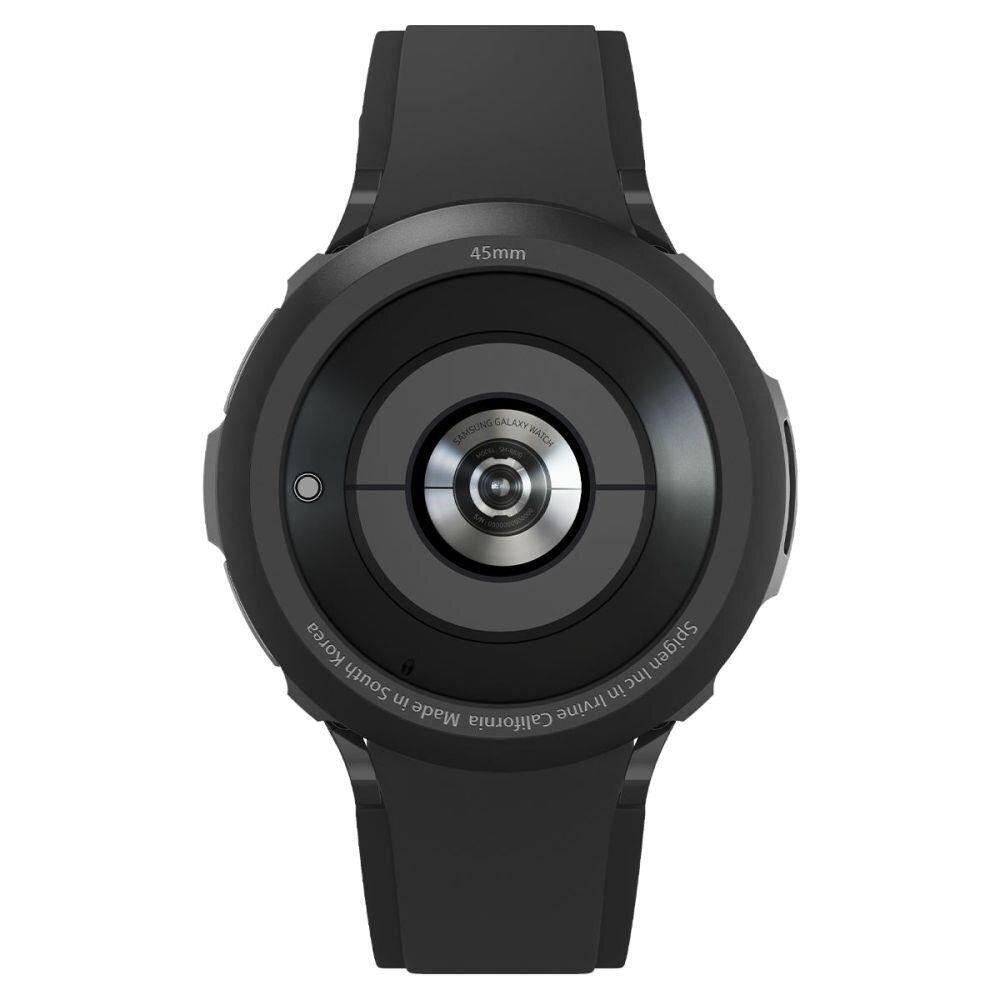 Spigen Liquid AIR Galaxy Watch 5 Pro (45 MM) Musta hinta ja tiedot | Älykellojen ja aktiivisuusrannekkeiden lisätarvikkeet | hobbyhall.fi