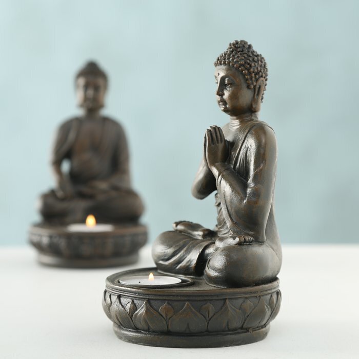 Boltze kynttilänjalka Buddha hinta ja tiedot | Kynttilät ja kynttilänjalat | hobbyhall.fi