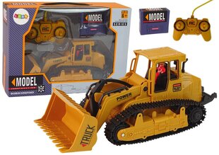 Lean toys Crawler Bulldozer R/C 1:22 Kauko-ohjattava kaivinkone hinta ja tiedot | Poikien lelut | hobbyhall.fi