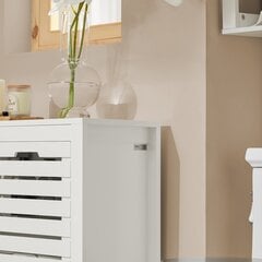 Kylpyhuonekaappi SoBuy BZR50-W, valkoinen hinta ja tiedot | SoBuy Kylpyhuoneen kalusteet | hobbyhall.fi