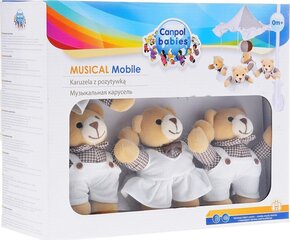 Canpol Babies Bears musikaalinen karuselli hinta ja tiedot | Vauvan lelut | hobbyhall.fi