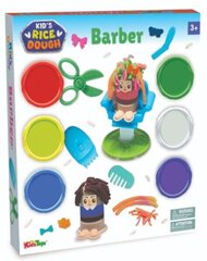 Muvailuvahasarja riisijauhoista Barber Kid's Dough, 28g, 6 kpl hinta ja tiedot | Kids Dough Lapset | hobbyhall.fi