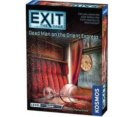 Lautapeli Exit: The Game – Dead Man on the Orient Express, EN hinta ja tiedot | Lautapelit ja älypelit | hobbyhall.fi