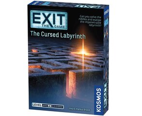 Lautapeli Exit: The Game – The Cursed Labyrinth, EN hinta ja tiedot | Lautapelit ja älypelit | hobbyhall.fi