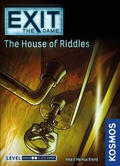 Lautapeli Exit: The Game - The House of Riddles, EN hinta ja tiedot | Lautapelit ja älypelit | hobbyhall.fi