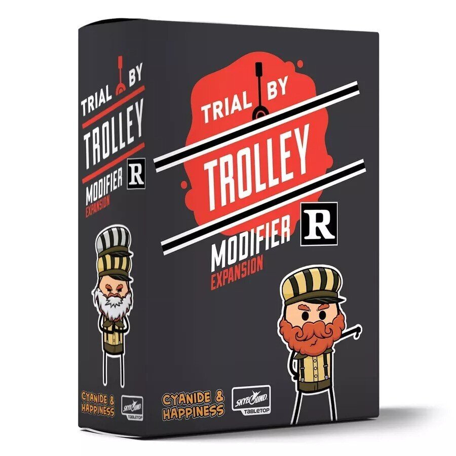 Trial by Trolley -peli: R-Rated Modifier Expansion hinta ja tiedot | Lautapelit ja älypelit | hobbyhall.fi