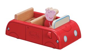 Puinen leluauto Pipsa Possu (Peppa Pig) hinta ja tiedot | Vauvan lelut | hobbyhall.fi