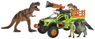 Dinosaurusten metsästysajoneuvo Dickie Toys Playlife, 25 cm hinta ja tiedot | Poikien lelut | hobbyhall.fi