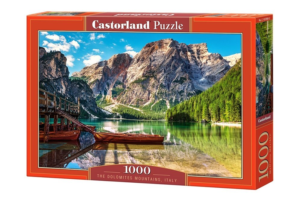 Palapeli Castorland The Dolomites Mountains Italy, 1000 palaa hinta ja tiedot | Palapelit | hobbyhall.fi