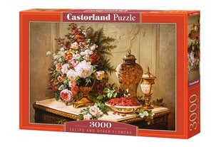 Castorland palapeli "Tulips and other Flowers", 3000 palaa hinta ja tiedot | Palapelit | hobbyhall.fi