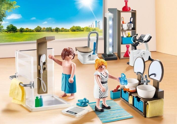 9268 PLAYMOBIL® City Life, Kylpyhuone hinta ja tiedot | LEGOT ja rakennuslelut | hobbyhall.fi