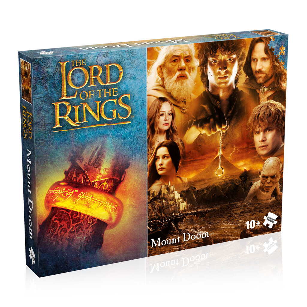 LORD OF THE RINGS Palapeli Orodruin, 1000 palaa hinta ja tiedot | Palapelit | hobbyhall.fi