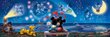 Palapeli Clementoni High Quality Collection Panorama Mickey & Minnie (Mikki & Minni), 39449, 1000 palaa hinta ja tiedot | Palapelit | hobbyhall.fi