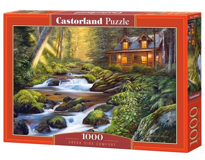 Palapeli Castorland Creek Side Comfort, 1000 kpl hinta ja tiedot | Palapelit | hobbyhall.fi