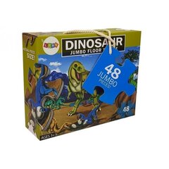 Palapeli LeanToys "Dinosaurukset", 48 palaa hinta ja tiedot | Palapelit | hobbyhall.fi