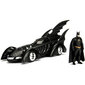 DC Comics Batman Forever Batmobil metallinen auto + hahmo hinta ja tiedot | Poikien lelut | hobbyhall.fi