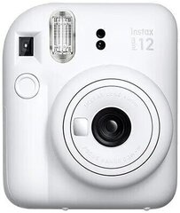 Fujifilm Instax Mini 12, Clay White hinta ja tiedot | Pikakamerat | hobbyhall.fi