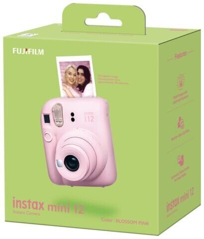 Fujifilm Instax Mini 12, Blossom Pink hinta ja tiedot | Pikakamerat | hobbyhall.fi