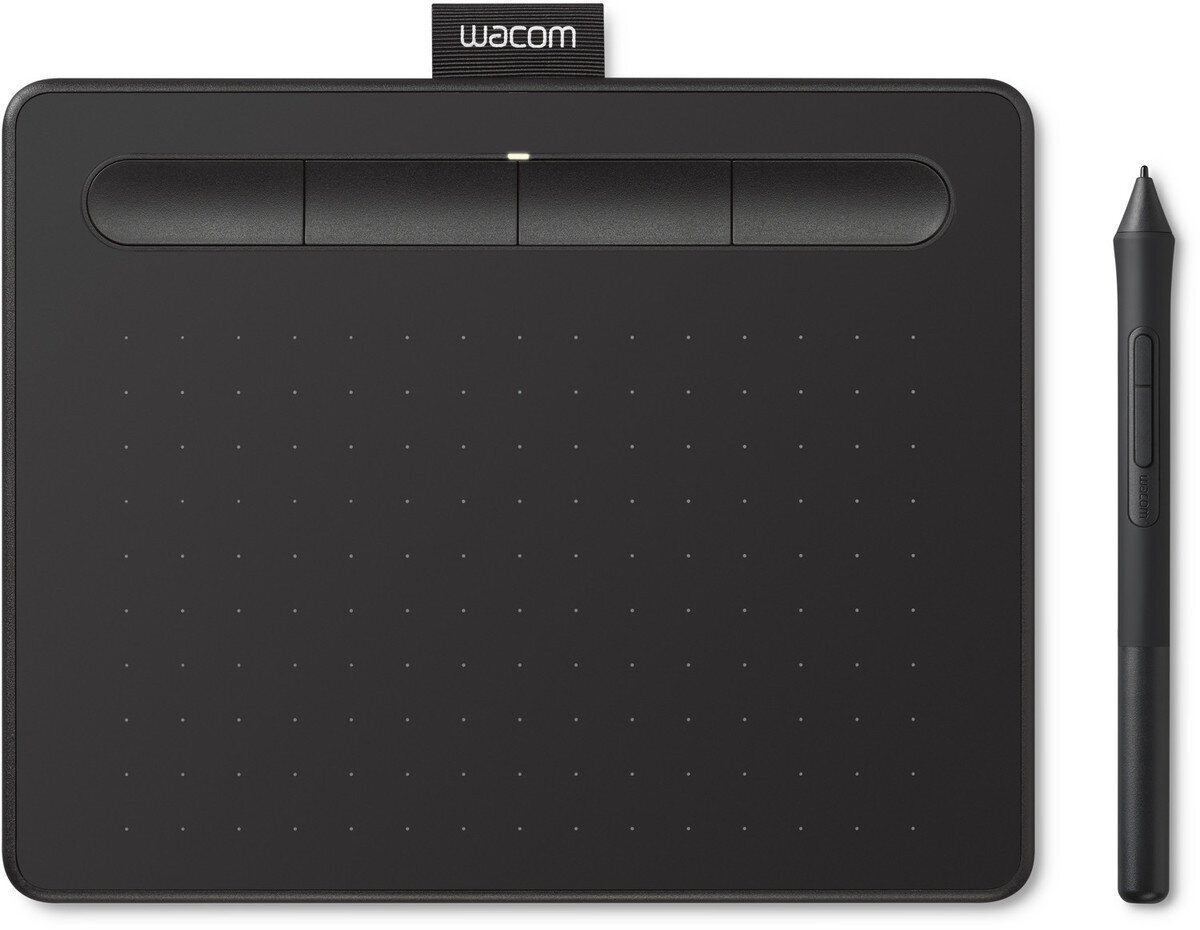 Wacom näytönohjain Intuos S, musta hinta ja tiedot | Piirustustaulut | hobbyhall.fi