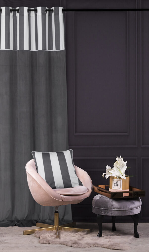 Verho Chic Stripe, 140x270 cm hinta ja tiedot | Verhot | hobbyhall.fi