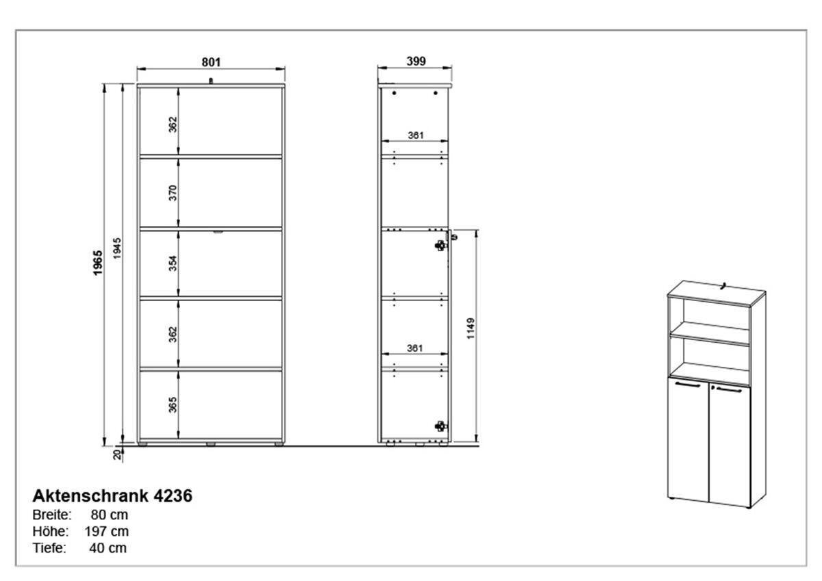 Hylly 4236, ruskea hinta ja tiedot | Hyllyt | hobbyhall.fi