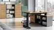 Työpöytä 4243, musta/ruskea hinta ja tiedot | Tietokonepöydät ja työpöydät | hobbyhall.fi