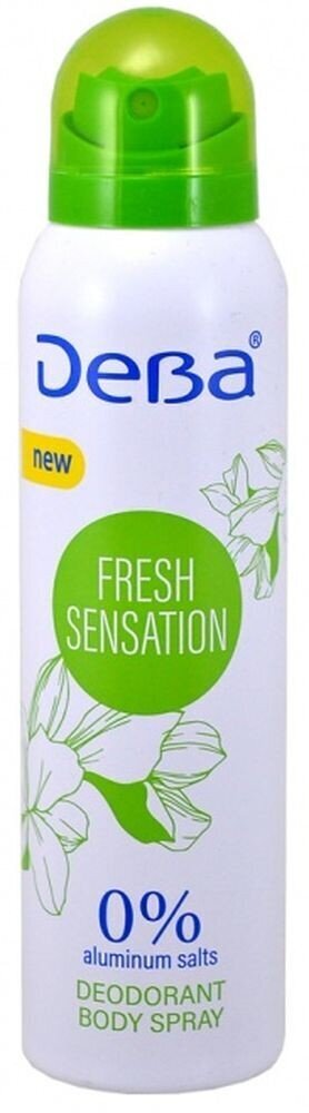 Suihkedeodorantti naisille DeBa Fresh Sensation, 150 ml hinta ja tiedot | Deodorantit | hobbyhall.fi