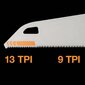 Pro Power Tooth käsisaha (38 cm) hinta ja tiedot | Käsityökalut | hobbyhall.fi