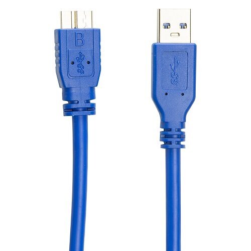 Extra Digital USB 3.0 Type-A/Micro USB, 0.5m hinta ja tiedot | Kaapelit ja adapterit | hobbyhall.fi