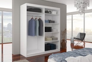 ADRK Furniture Spectra, valkoisen / mustan värinen kaappi hinta ja tiedot | Kaapit | hobbyhall.fi