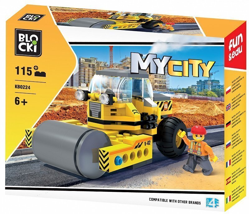 Rakennussetti MyCity katujyrä, KB0224, 115 osaa hinta ja tiedot | LEGOT ja rakennuslelut | hobbyhall.fi