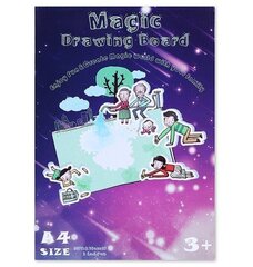 Valopiirustussarja Magic Drawing Board hinta ja tiedot | ISO Trade Lelut yli 3-vuotiaille lapsille | hobbyhall.fi