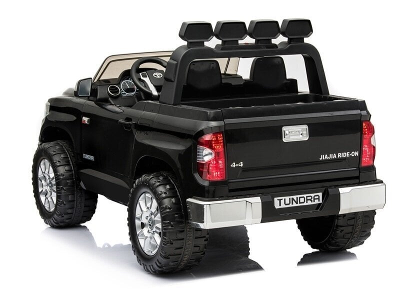 Sähkökäyttöinen maasturi Toyota Tundra, musta hinta ja tiedot | Lasten sähköautot | hobbyhall.fi