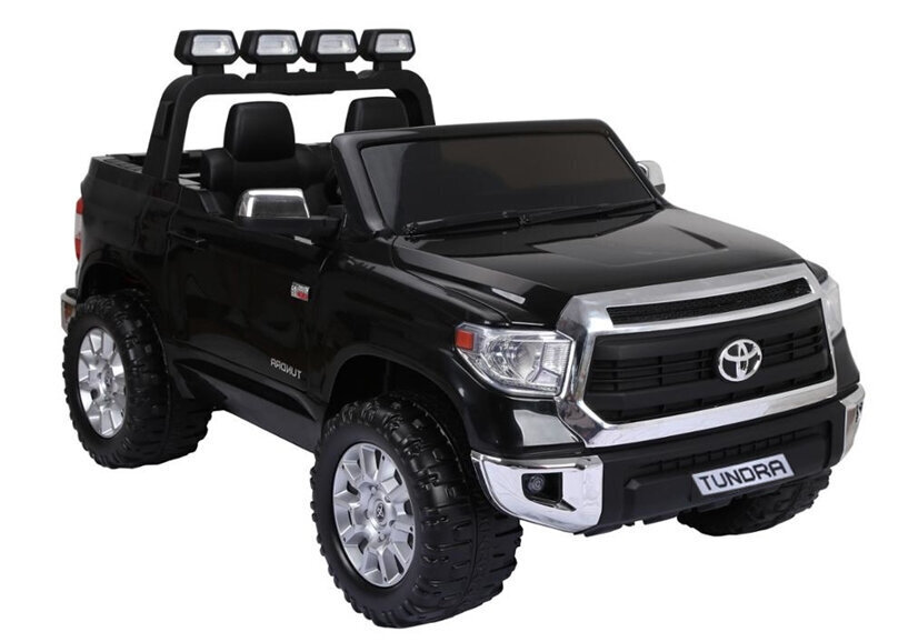 Sähkökäyttöinen maasturi Toyota Tundra, musta hinta ja tiedot | Lasten sähköautot | hobbyhall.fi